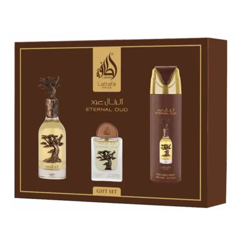 Eternal Oud 3pc Gift Set-FragStop Fragrances