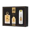 Lattafa - Tharwah Gold Eau De Parfum Gift Set – 100ml + 20ml + 200ml-FragStop Fragrances
