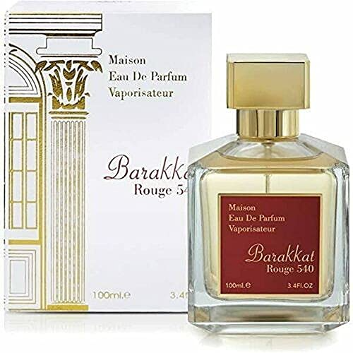 Barakkat Rouge 540 for Women Fragrance World - 100ml Eau De Parfum Spray