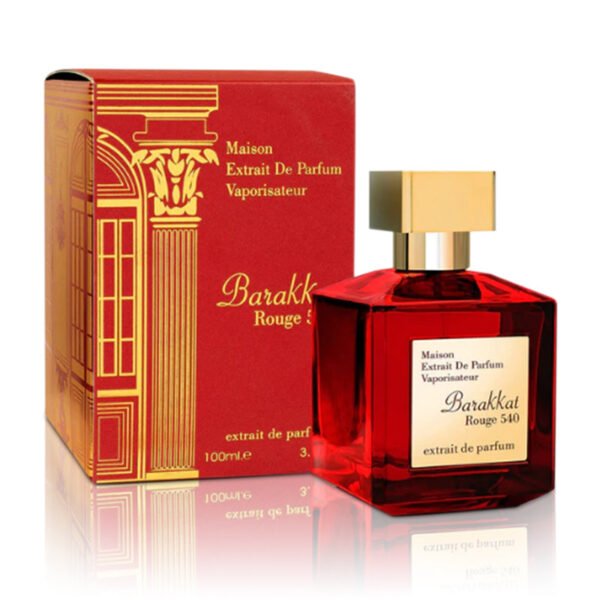 Barakkat Rouge 540 Extrait 100ml for Women Fragrance World -  Eau De Parfum Spray